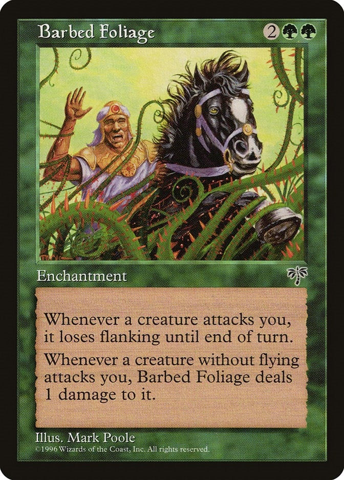 Image for Barbed Foliage (Mirage) - Magic: The Gathering