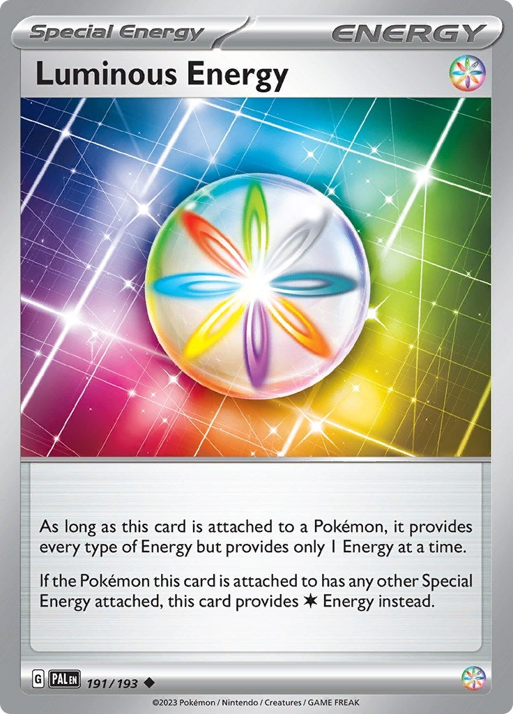 Image for Luminous Energy (SV02: Paldea Evolved) (191/193) - Pokemon