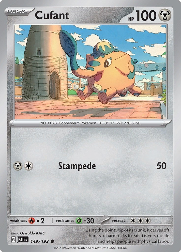 Image for Cufant (SV02: Paldea Evolved) (149/193) - Pokemon