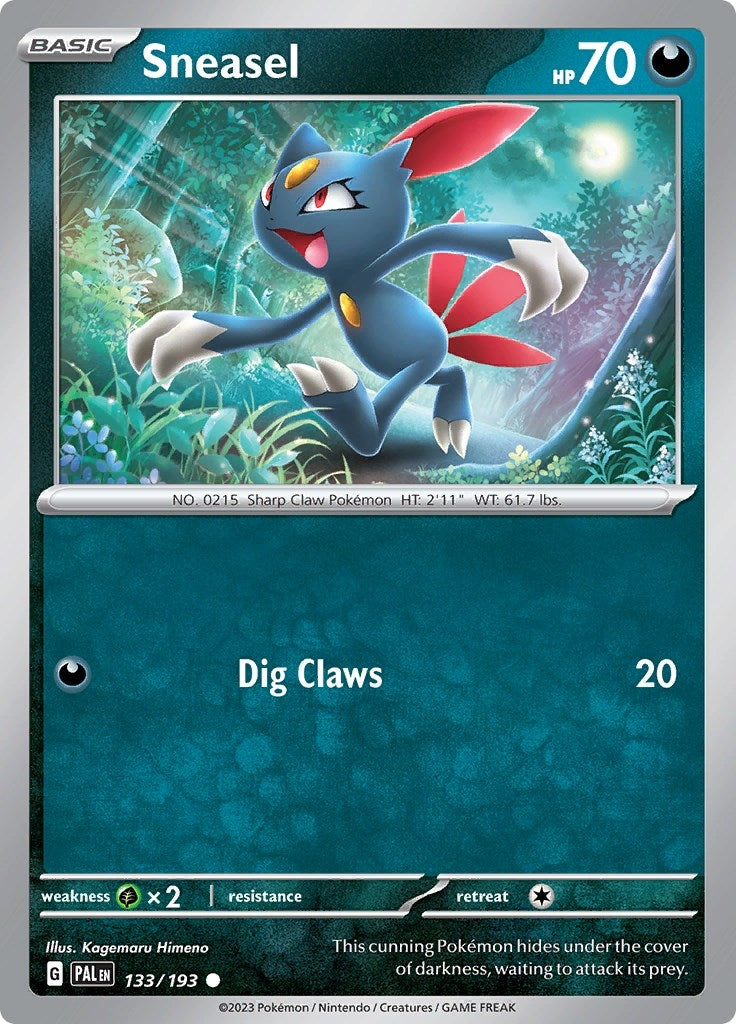 Image for Sneasel (SV02: Paldea Evolved) (133/193) - Pokemon