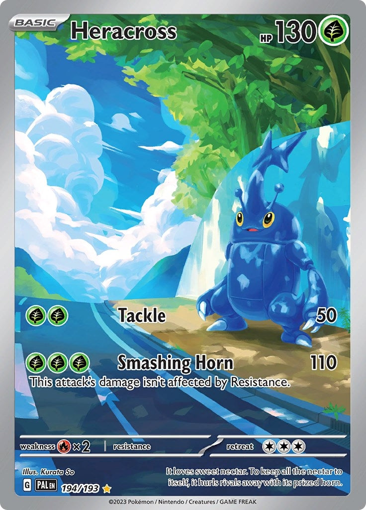 Image for Heracross (SV02: Paldea Evolved) (194/193) - Pokemon