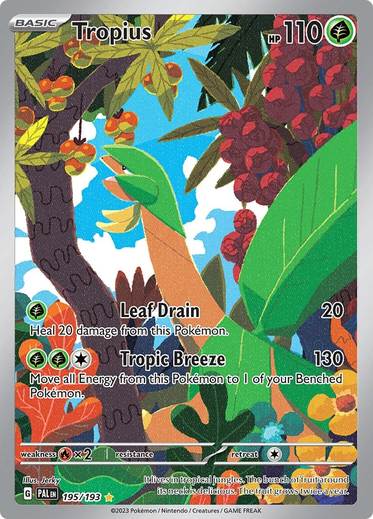 Image for Tropius (SV02: Paldea Evolved) (195/193) - Pokemon
