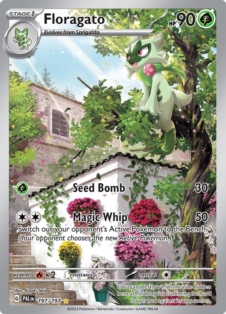 Image for Floragato (SV02: Paldea Evolved) (197/193) - Pokemon