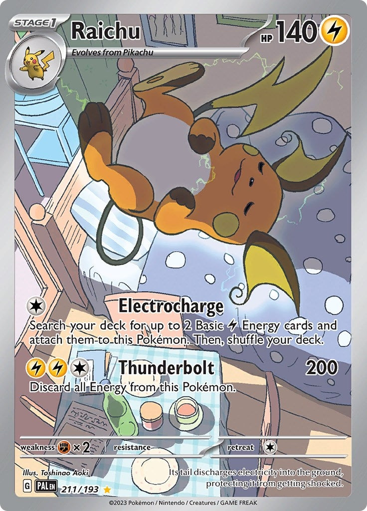 Image for Raichu (SV02: Paldea Evolved) (211/193) - Pokemon