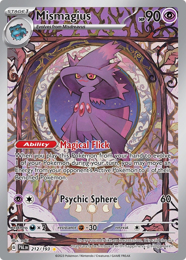 Image for Mismagius (SV02: Paldea Evolved) (212/193) - Pokemon