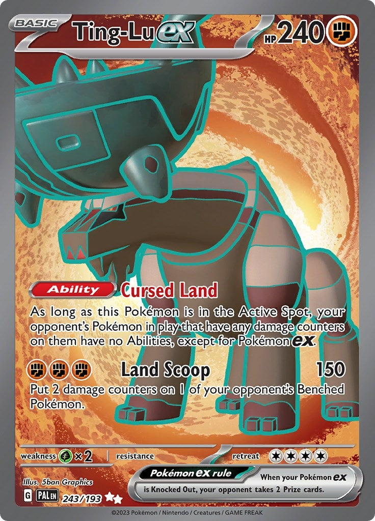 Image for Ting-Lu ex (SV02: Paldea Evolved) (243/193) - Pokemon
