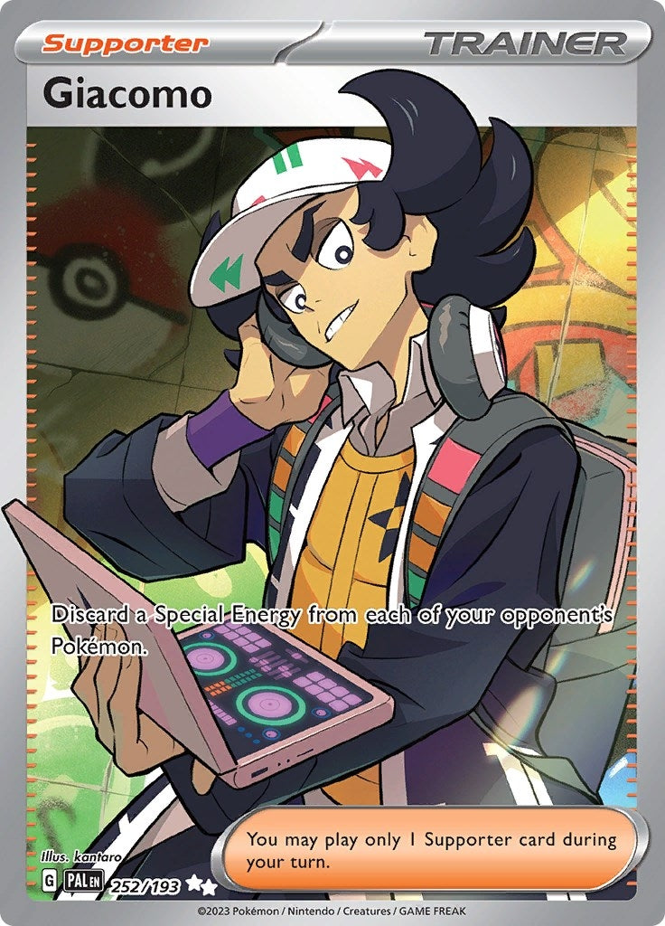Image for Giacomo (SV02: Paldea Evolved) (252/193) - Pokemon
