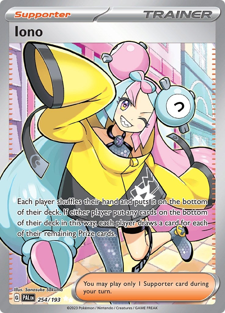 Image for Iono (SV02: Paldea Evolved) (254/193) - Pokemon