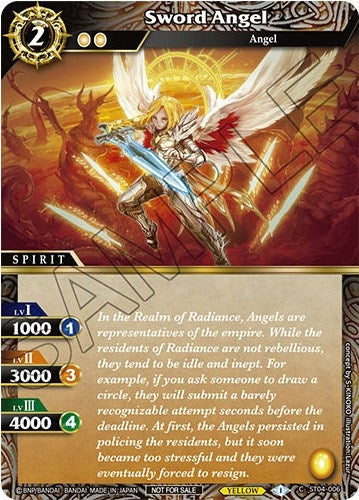 Image for Sword Angel (Championship Pack 2023 Vol. 1) (Battle Spirits Saga Promo Cards) (ST01-006) - Battle Spirits Saga
