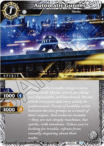 Image for Automatic Gunner (Championship Pack 2023 Vol. 1) (Battle Spirits Saga Promo Cards) (BSS01-055) - Battle Spirits Saga