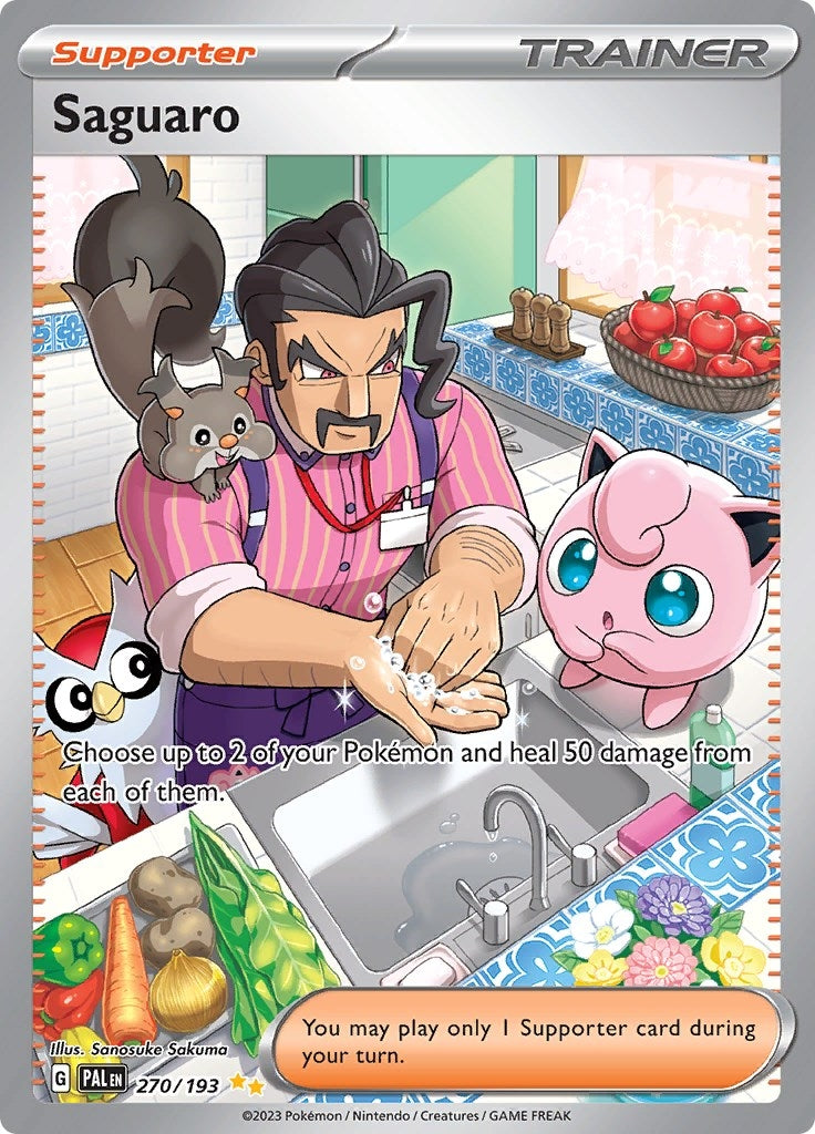 Image for Saguaro (SV02: Paldea Evolved) (270/193) - Pokemon