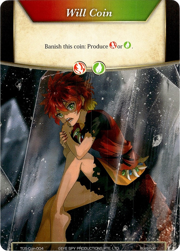 Image for Will Coin - Coin-004 - Ki Lua (The Underworld of Secrets) (TUS-Coin-004) - Force of Will