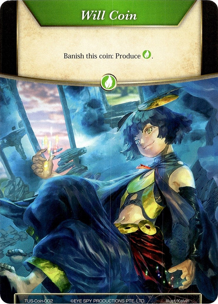 Image for Will Coin - Coin-002 - Reflect (The Underworld of Secrets) (TUS-Coin-002) - Force of Will