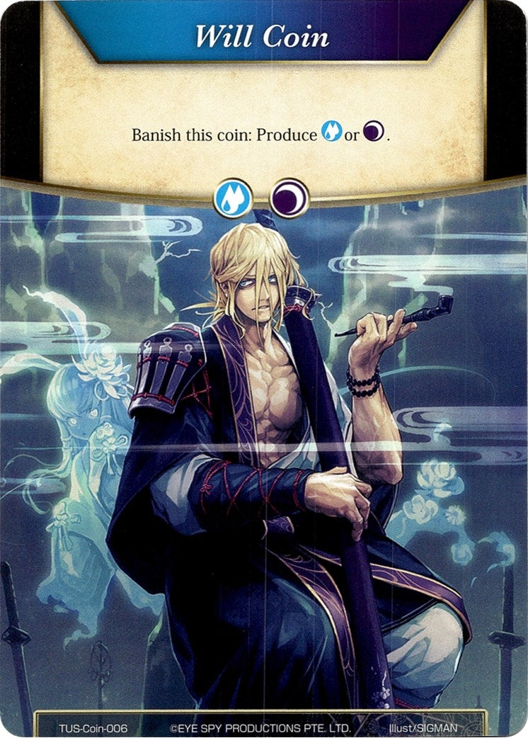 Image for Will Coin - Coin-006 - Reinhardt (The Underworld of Secrets) (TUS-Coin-006) - Force of Will