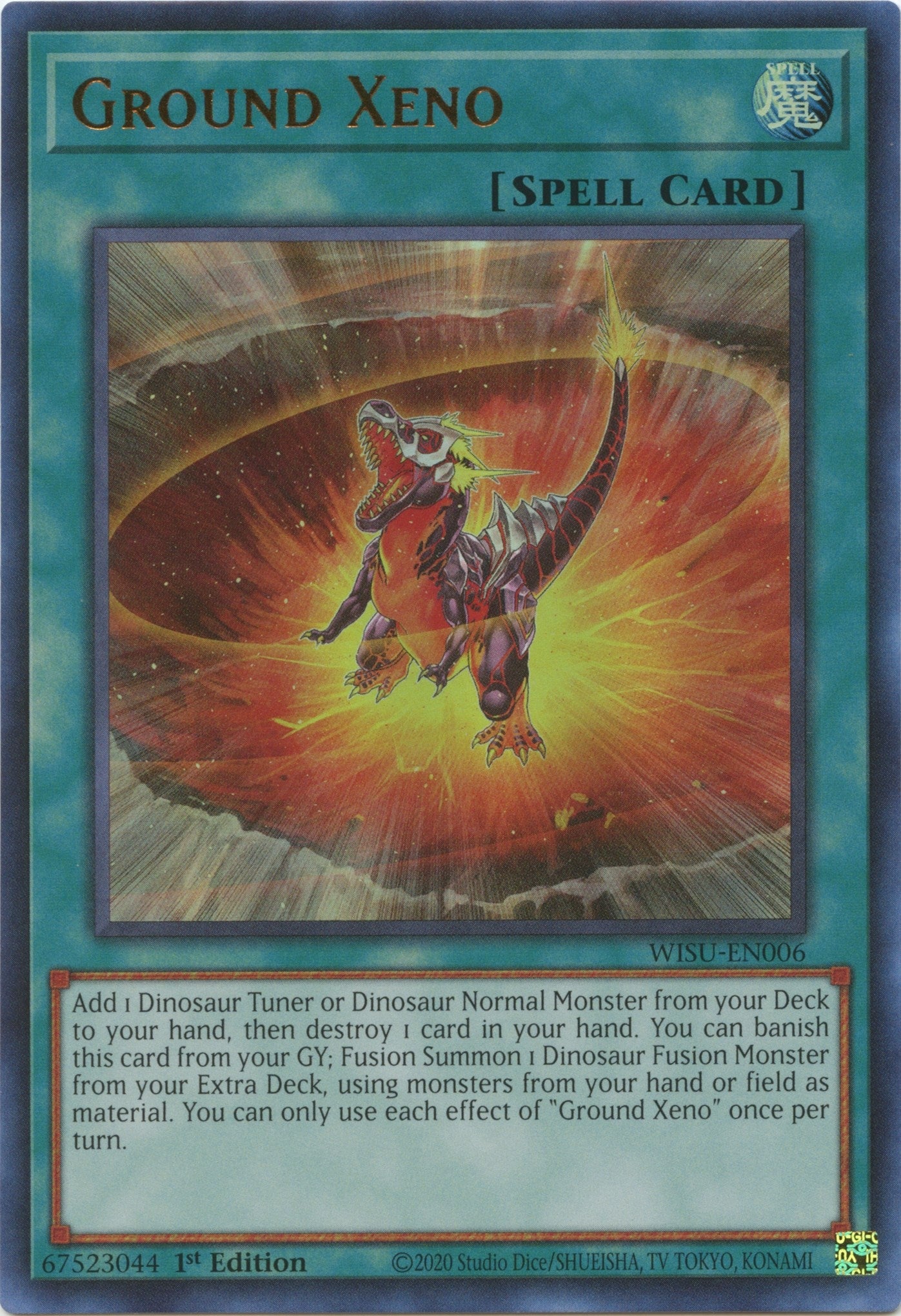 Image for Ground Xeno (Wild Survivors) (WISU-EN006) - YuGiOh