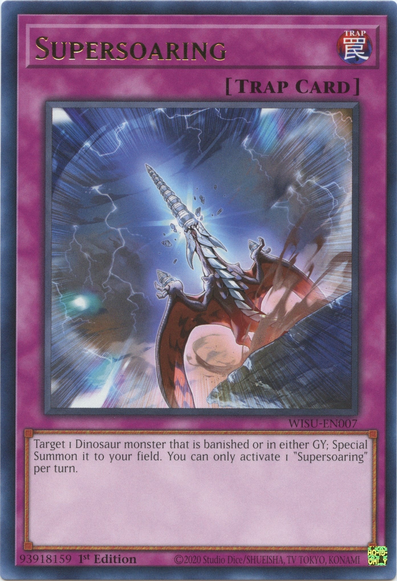Image for Supersoaring (Wild Survivors) (WISU-EN007) - YuGiOh