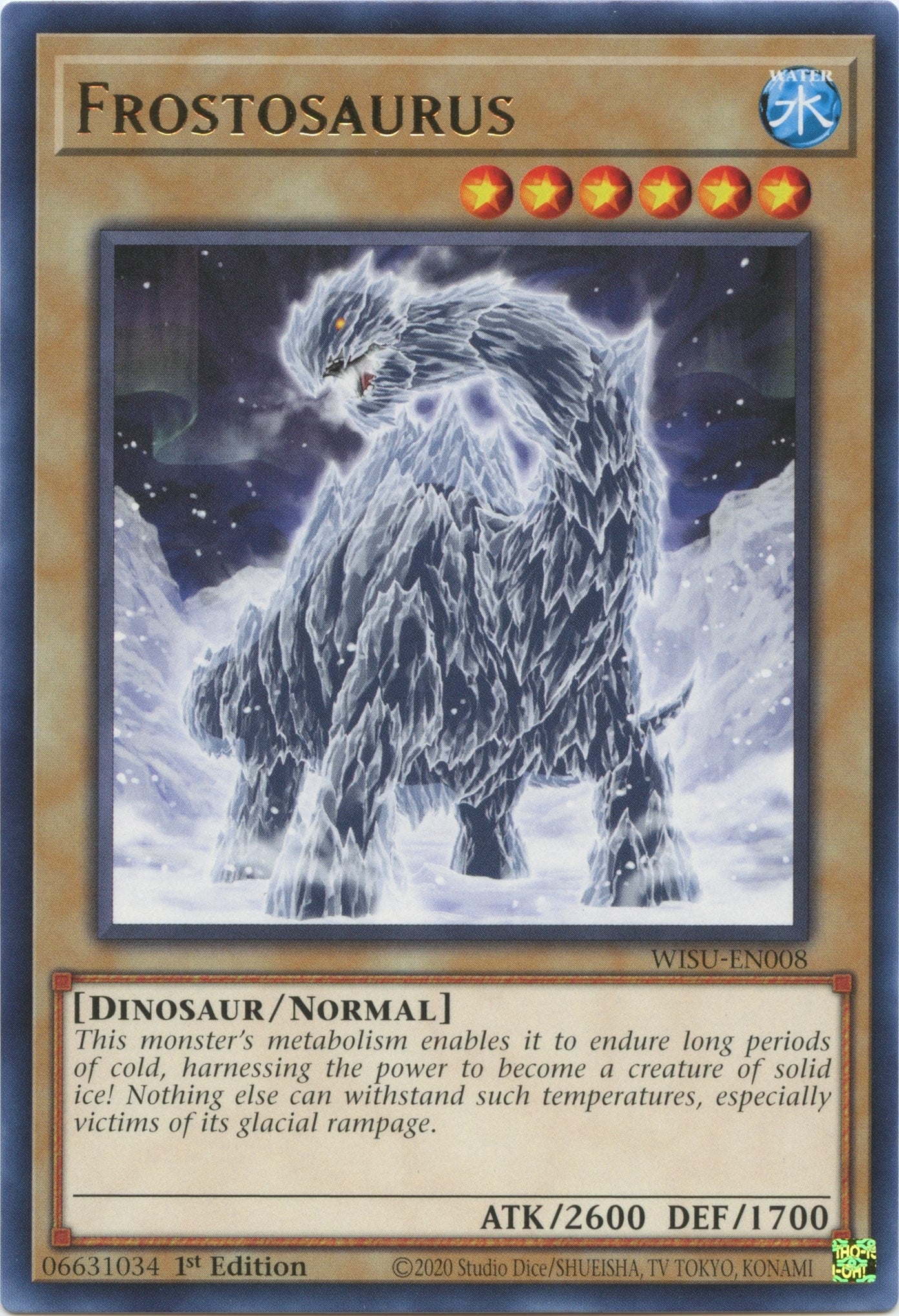 Image for Frostosaurus (Wild Survivors) (WISU-EN008) - YuGiOh