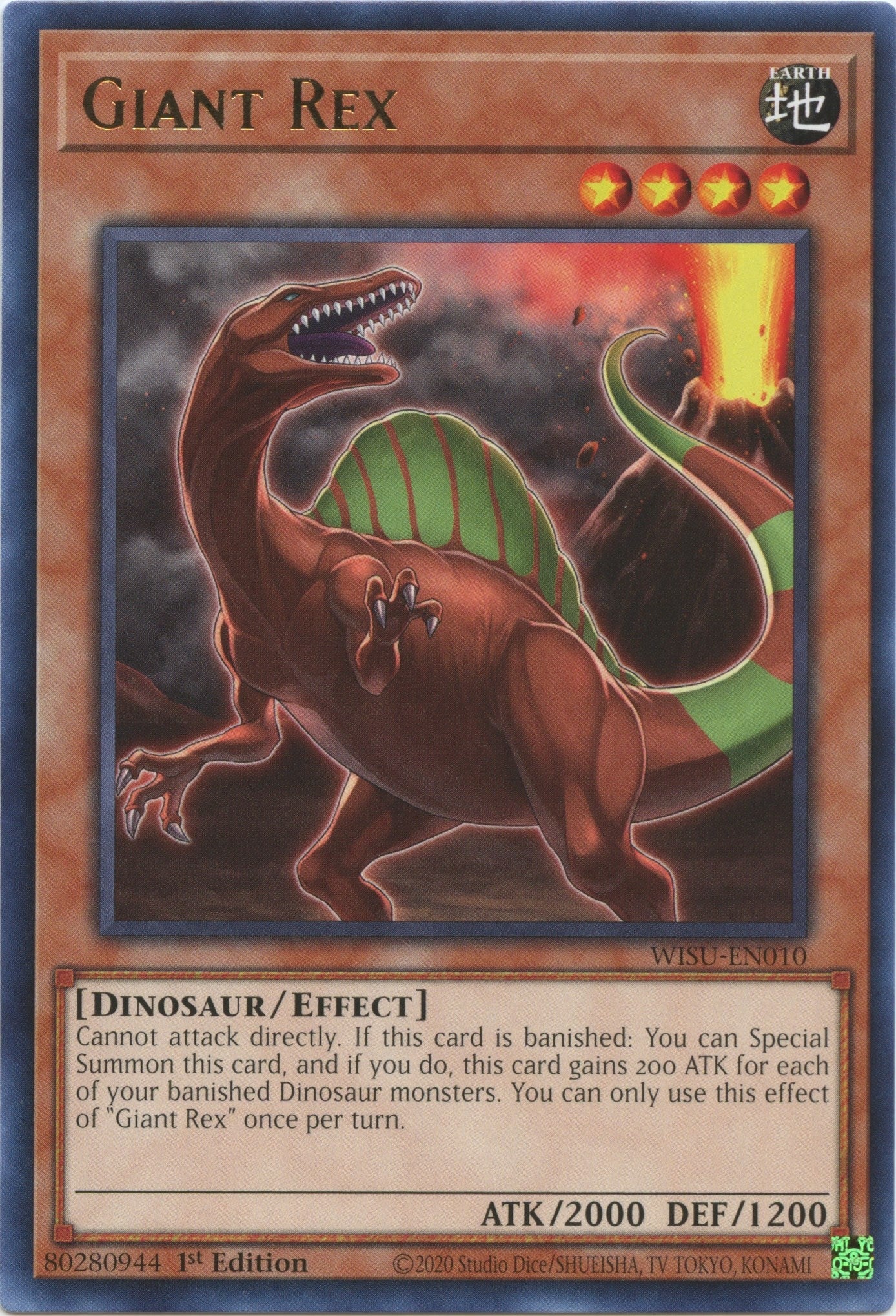 Image for Giant Rex (Wild Survivors) (WISU-EN010) - YuGiOh