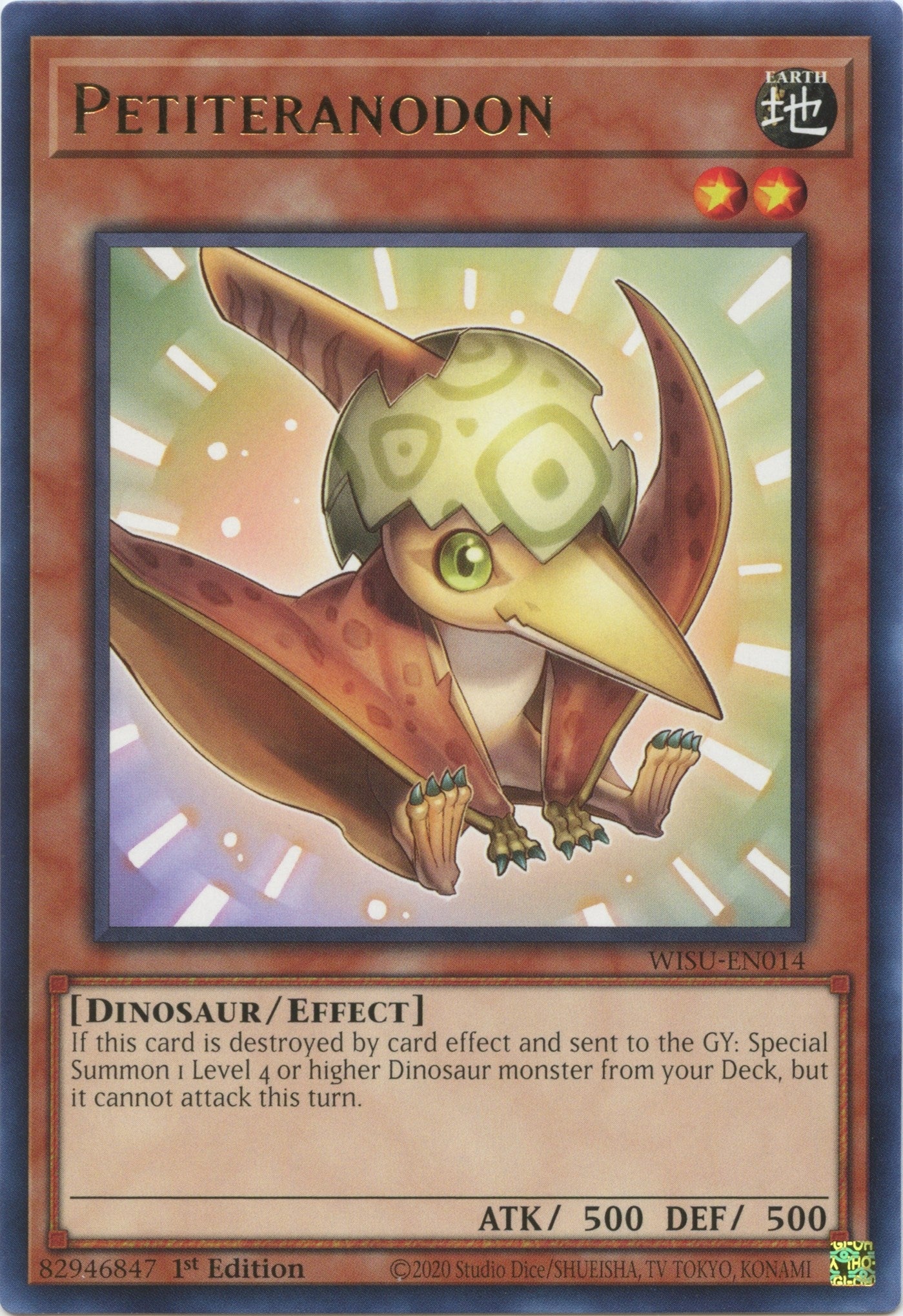 Image for Petiteranodon (Wild Survivors) (WISU-EN014) - YuGiOh