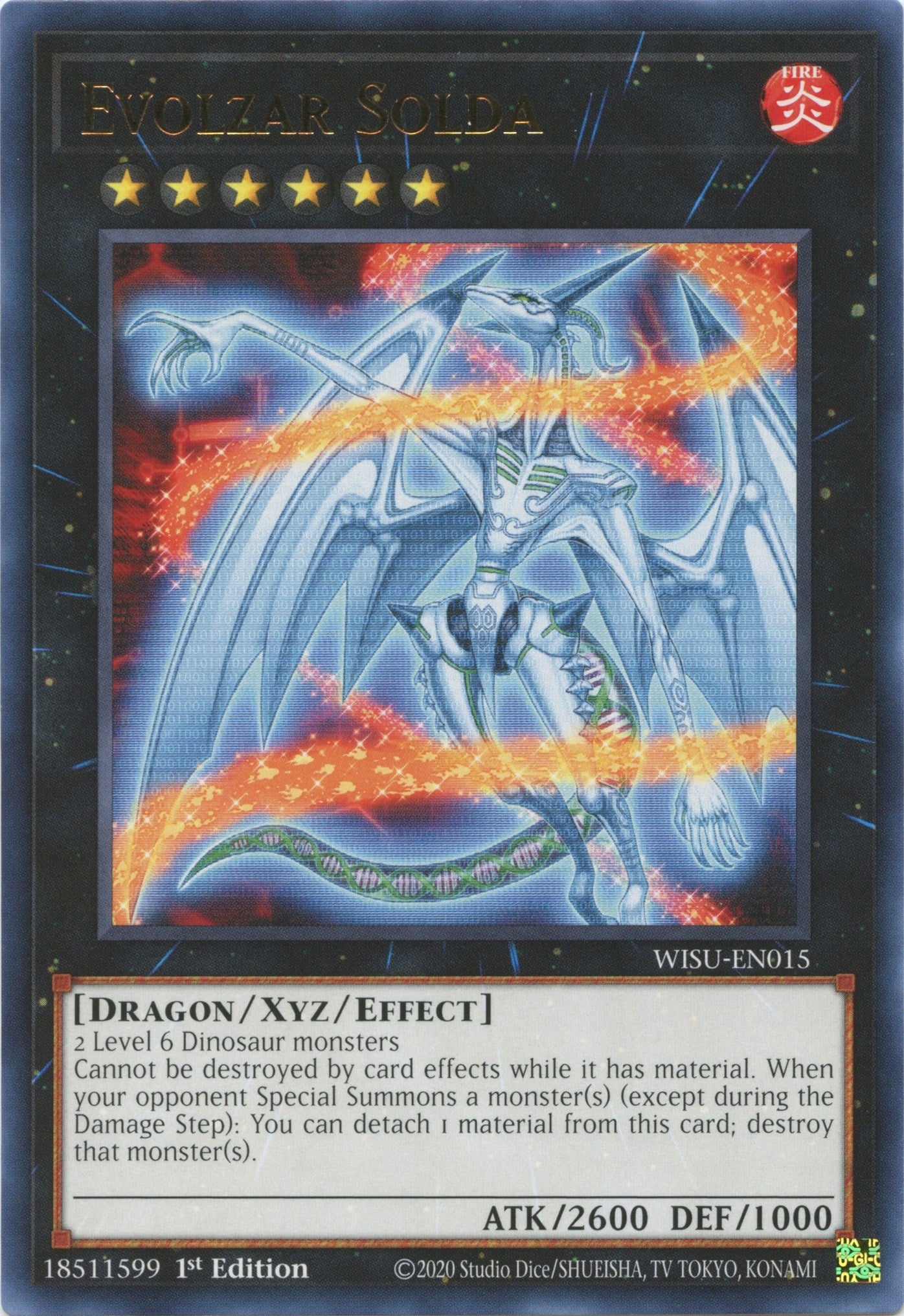 Image for Evolzar Solda (Wild Survivors) (WISU-EN015) - YuGiOh