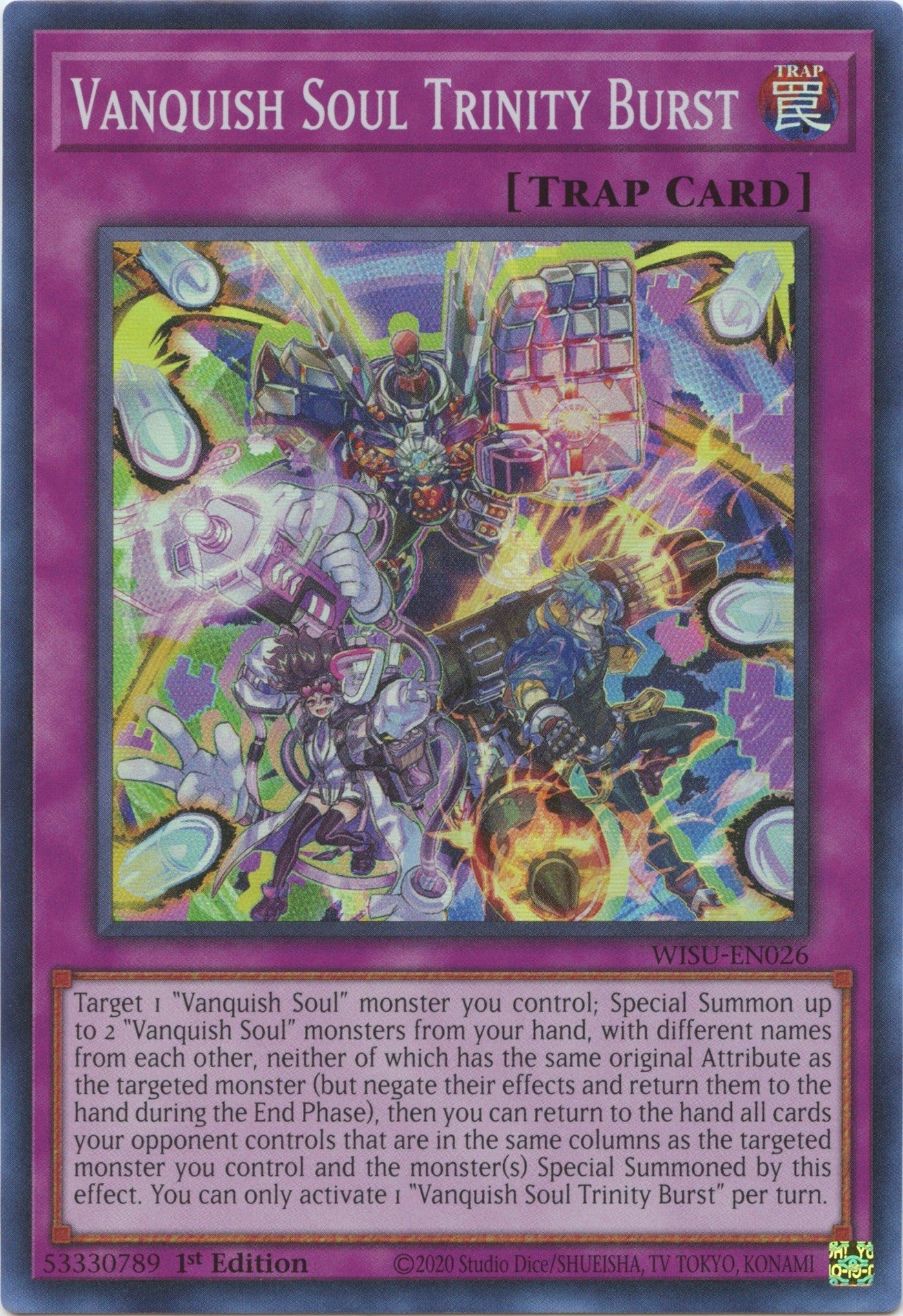 Image for Vanquish Soul Trinity Burst (Wild Survivors) (WISU-EN026) - YuGiOh