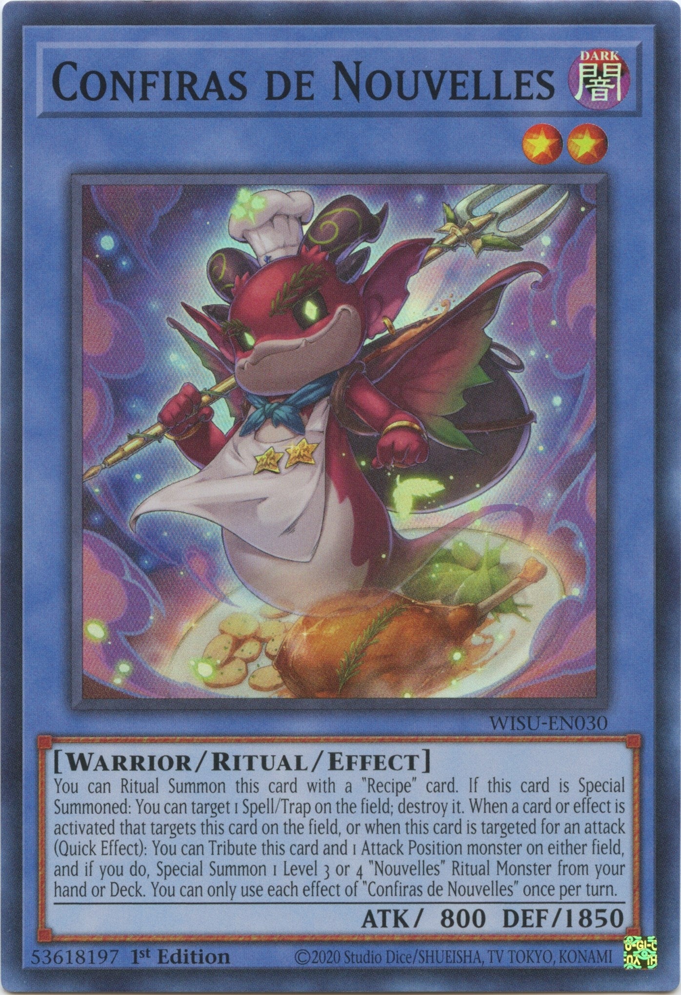 Image for Confiras de Nouvelles (Wild Survivors) (WISU-EN030) - YuGiOh