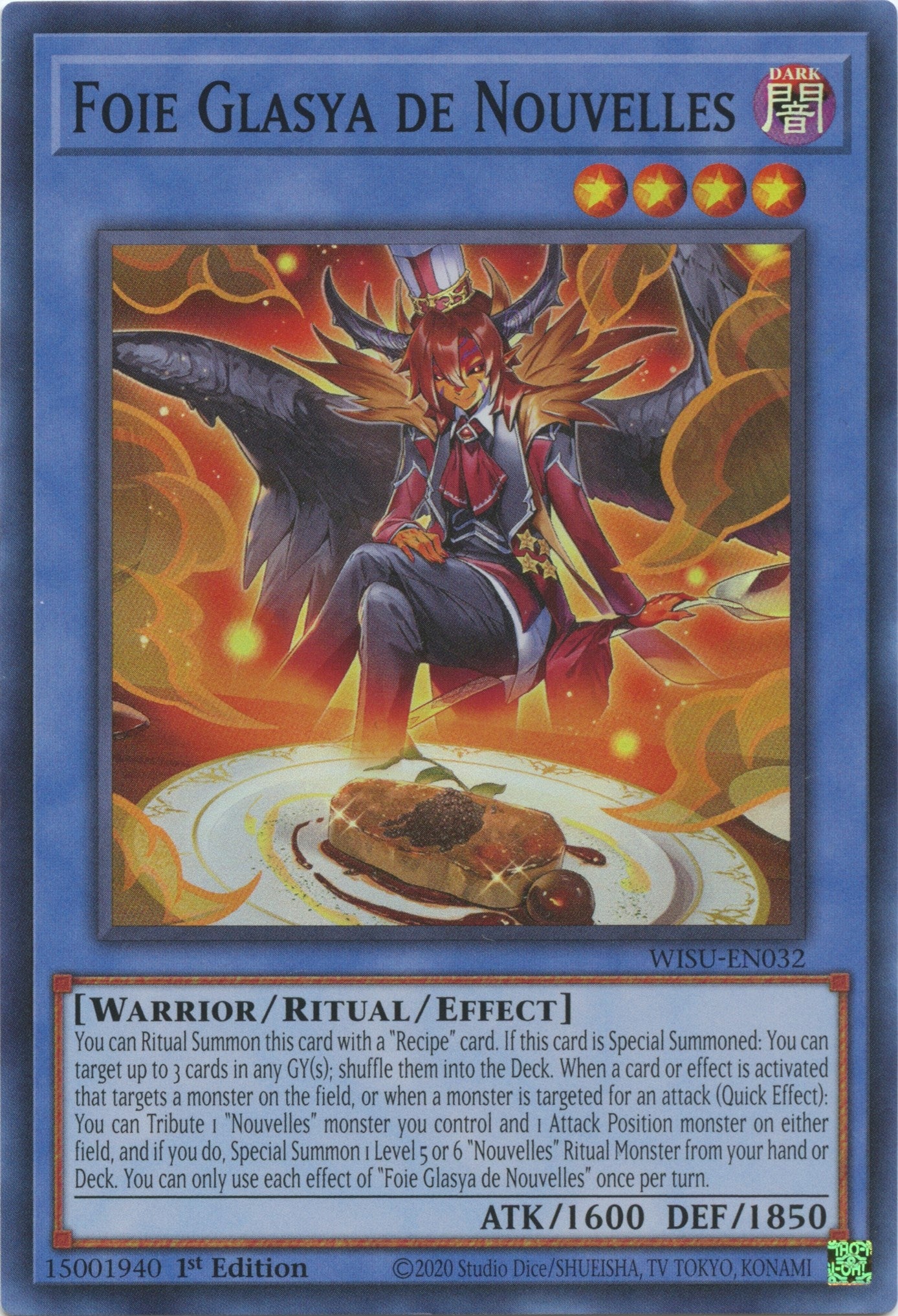 Image for Foie Glasya de Nouvelles (Wild Survivors) (WISU-EN032) - YuGiOh