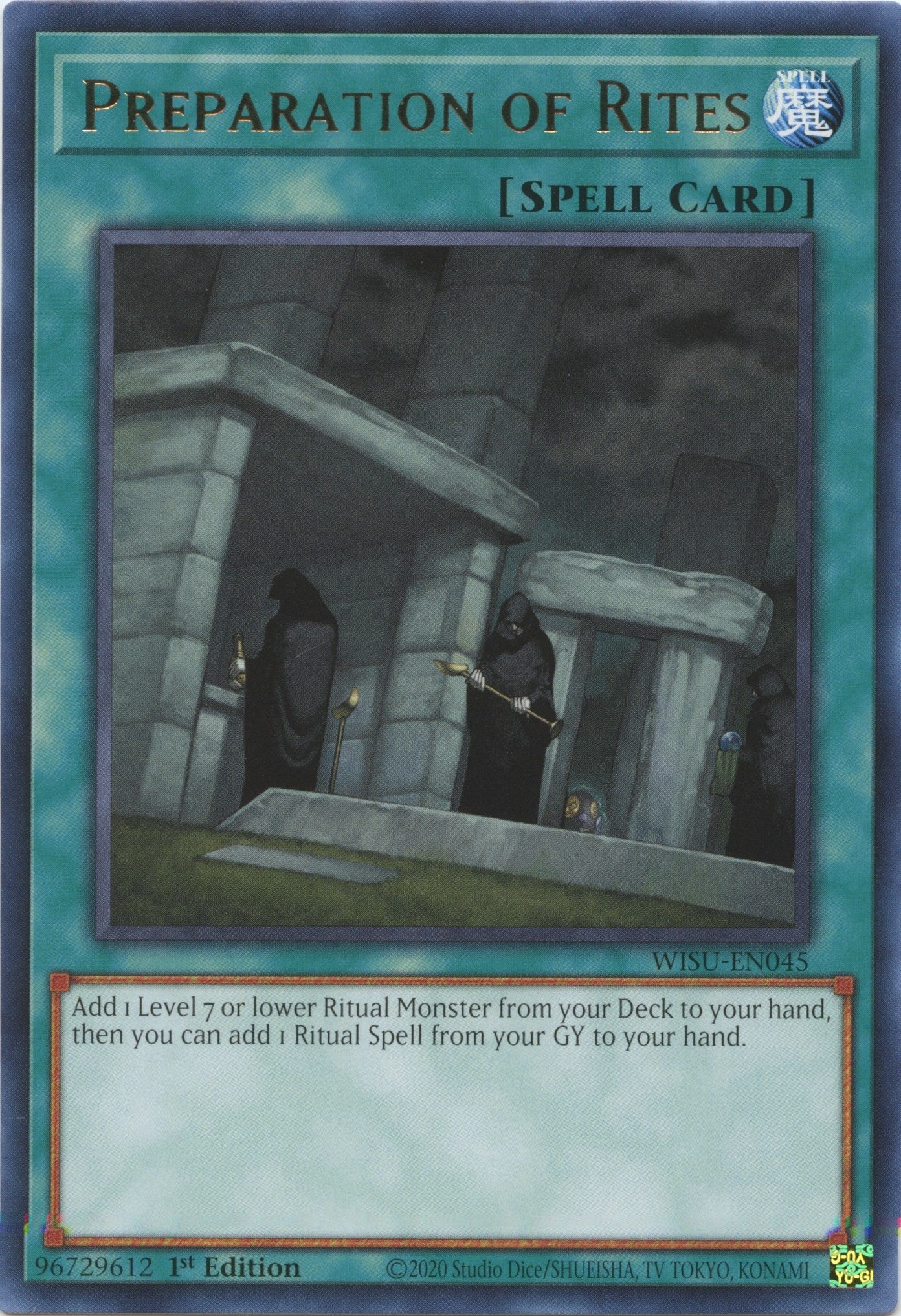 Image for Preparation of Rites (Wild Survivors) (WISU-EN045) - YuGiOh