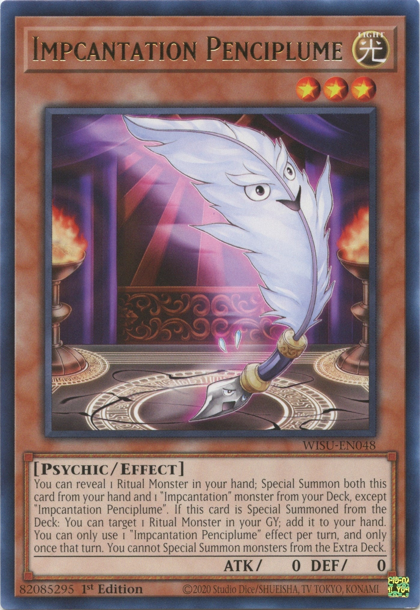 Image for Impcantation Penciplume (Wild Survivors) (WISU-EN048) - YuGiOh