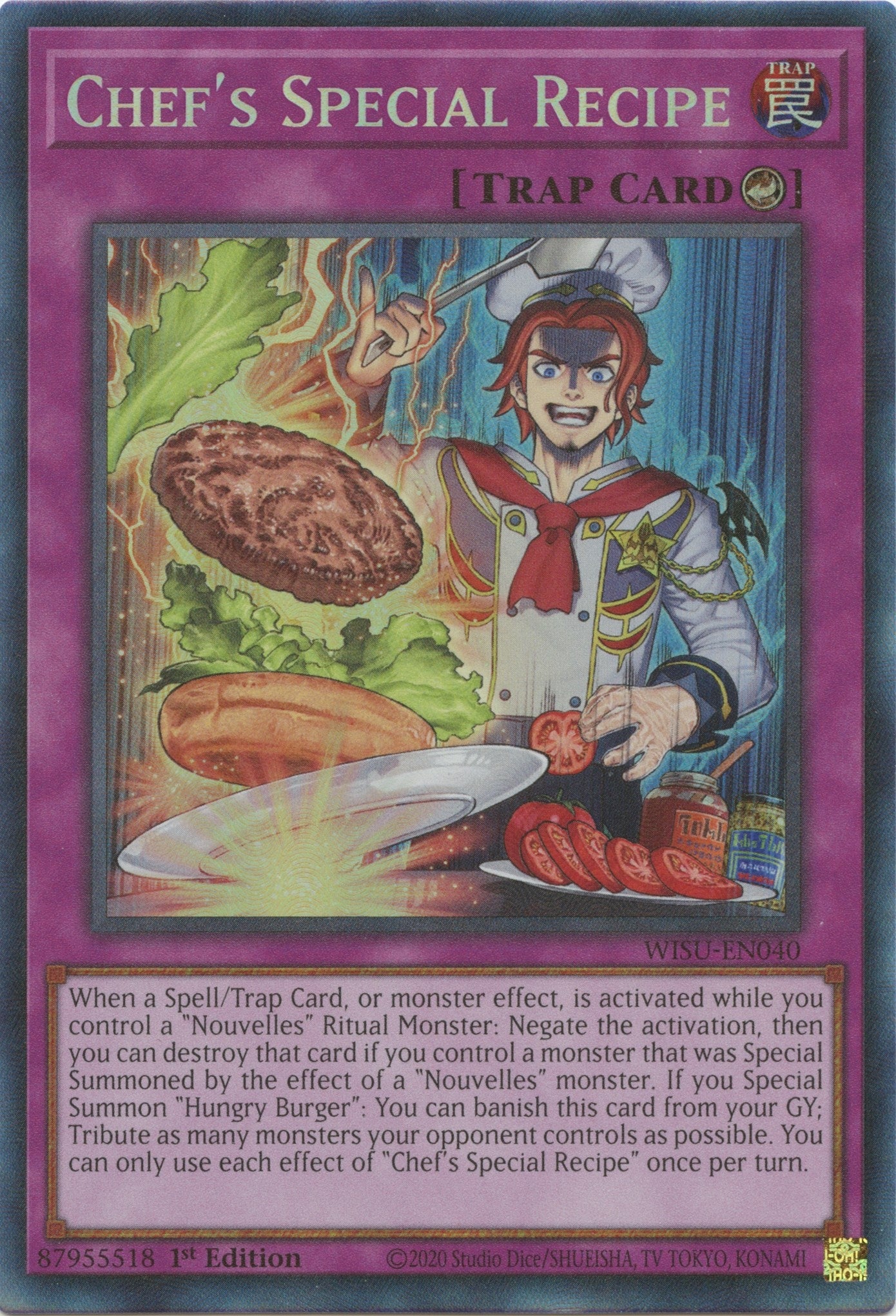 Image for Chef's Special Recipe (CR) (Wild Survivors) (WISU-EN040) - YuGiOh