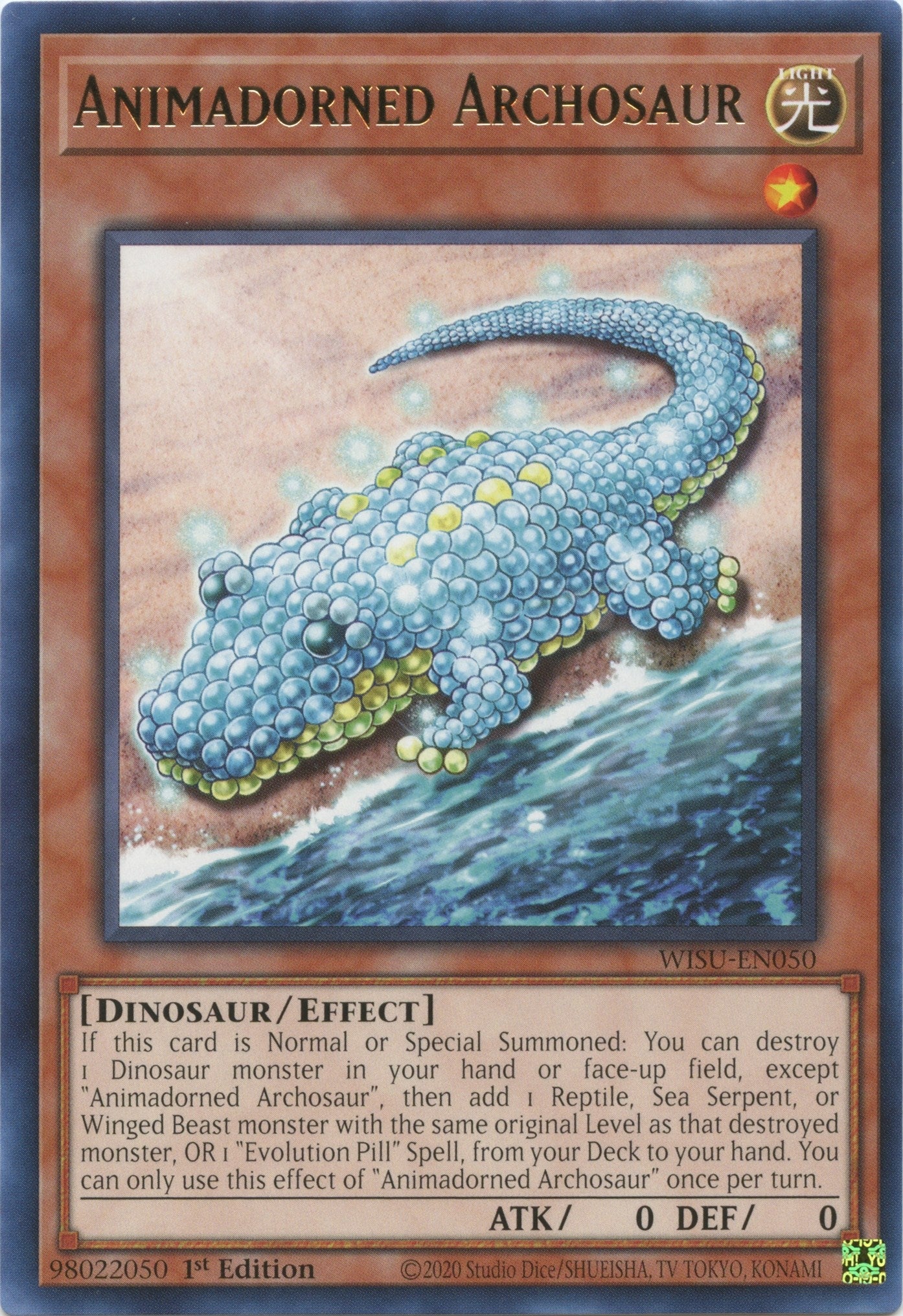 Image for Animadorned Archosaur (Wild Survivors) (WISU-EN050) - YuGiOh