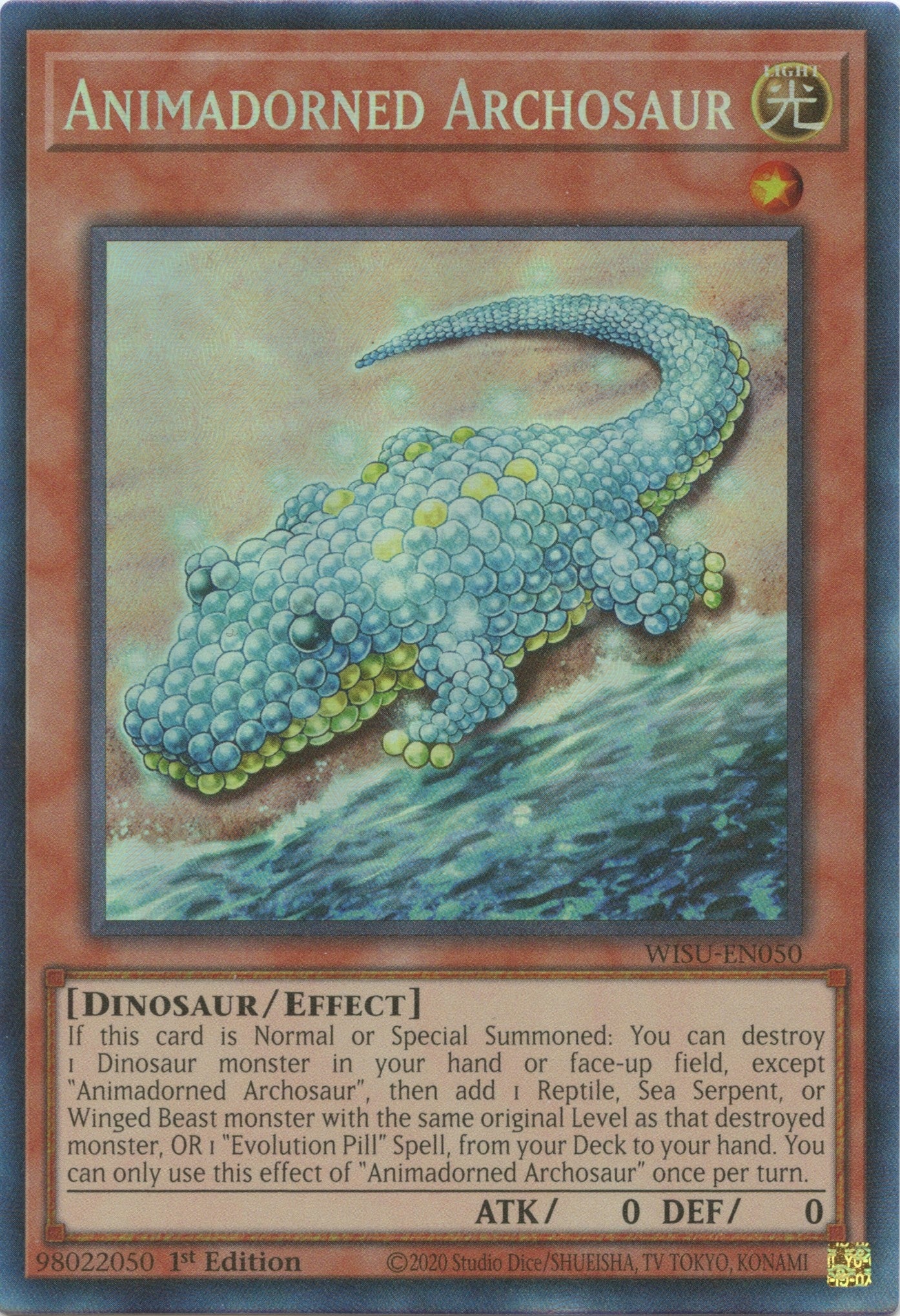 Image for Animadorned Archosaur (CR) (Wild Survivors) (WISU-EN050) - YuGiOh