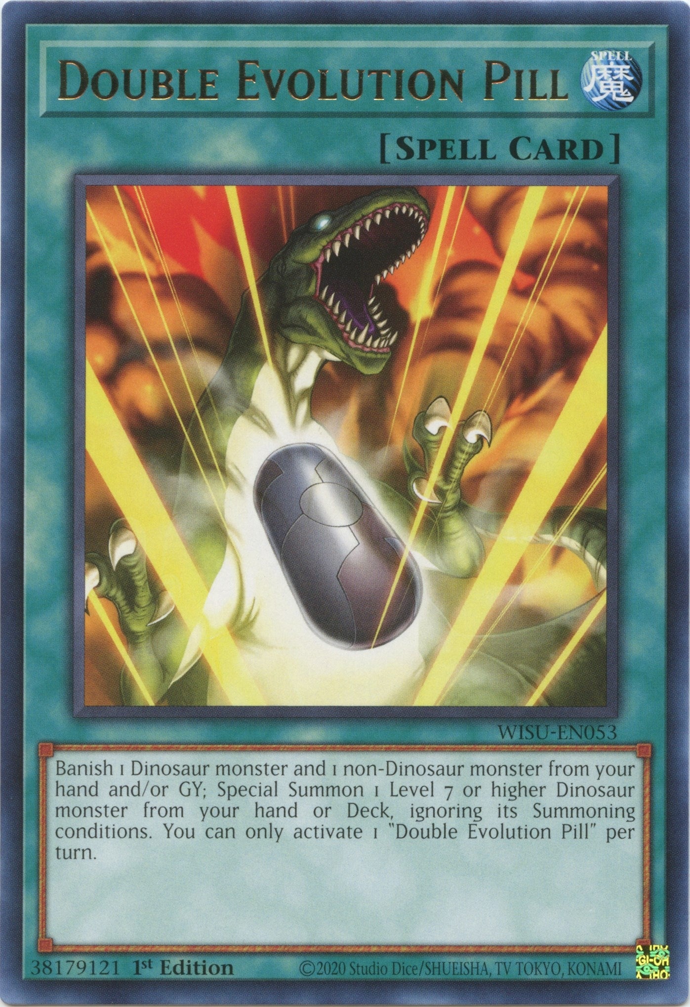 Image for Double Evolution Pill (Wild Survivors) (WISU-EN053) - YuGiOh