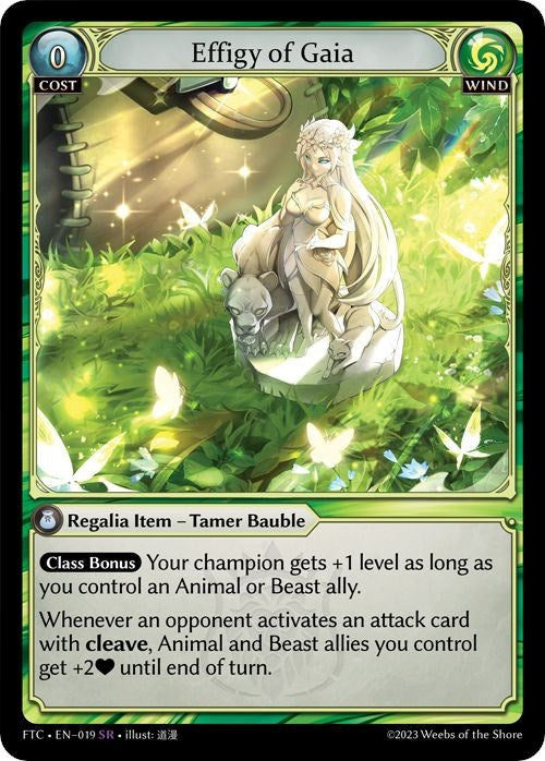 Image for Effigy of Gaia (Fractured Crown) (019) - Grand Archive TCG
