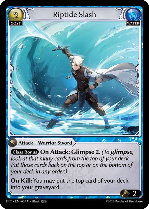 Image for Riptide Slash (Fractured Crown) (069) - Grand Archive TCG