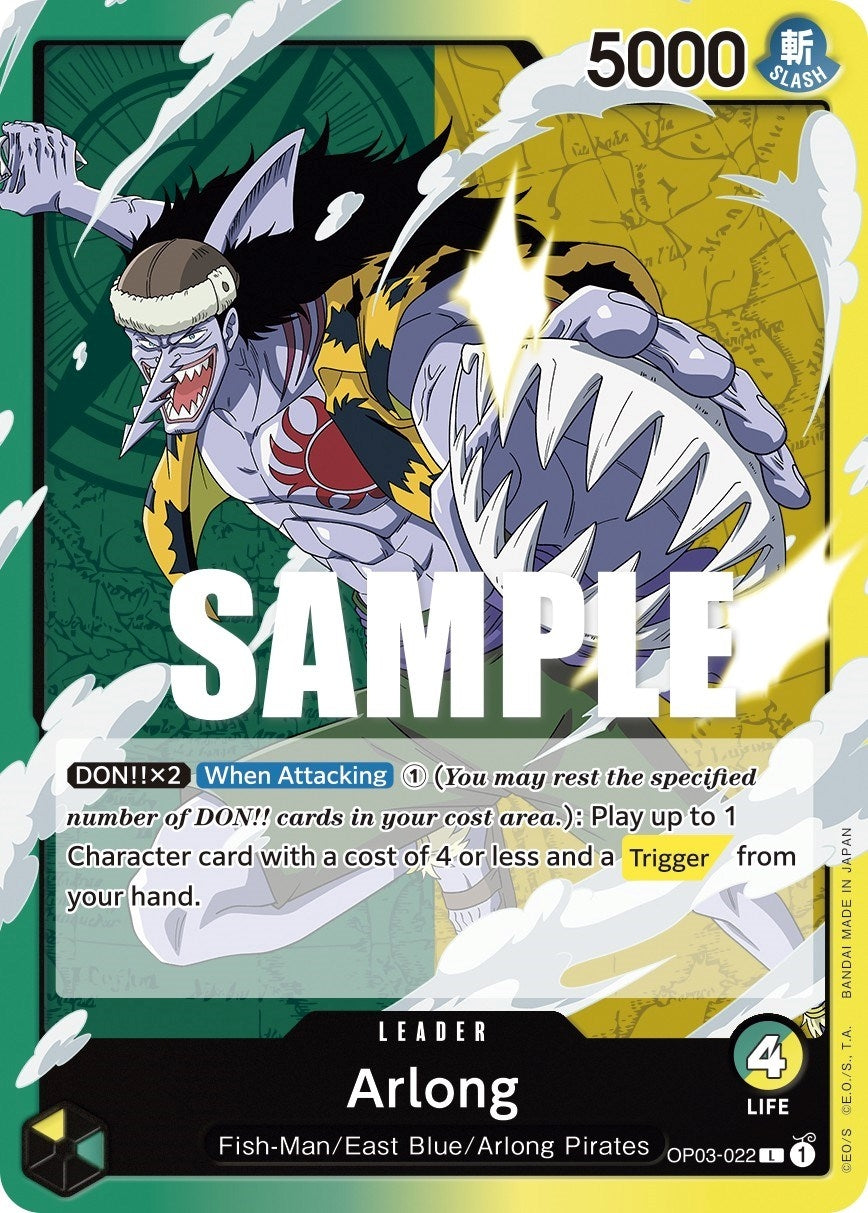 Image for Arlong (Pillars of Strength) (OP03-022) - One Piece Card Game