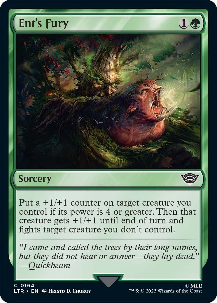 Image for Ent's Fury (Universes Beyond: The Lord of the Rings: Tales of Middle-earth) (164) - Magic: The Gathering