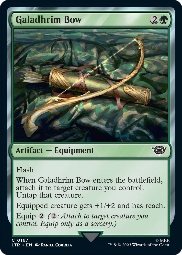 Image for Galadhrim Bow (Universes Beyond: The Lord of the Rings: Tales of Middle-earth) (167) - Magic: The Gathering