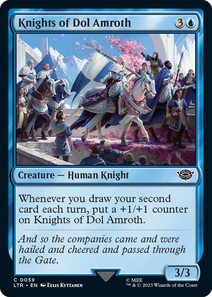 Image for Knights of Dol Amroth (Universes Beyond: The Lord of the Rings: Tales of Middle-earth) (59) - Magic: The Gathering