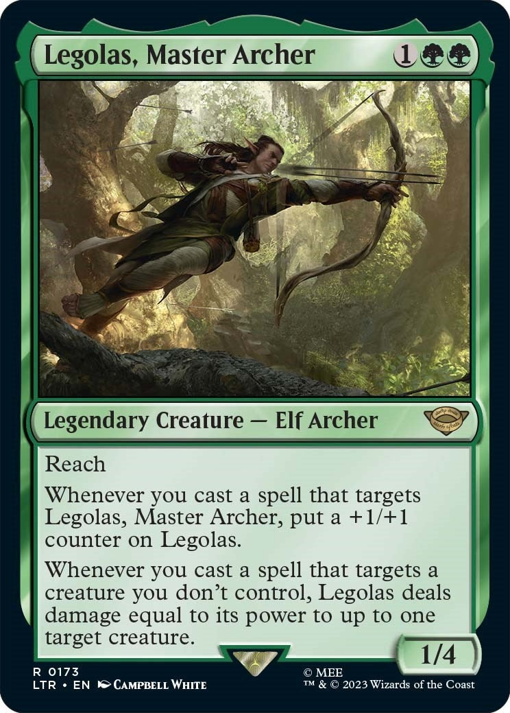 Image for Legolas, Master Archer (Universes Beyond: The Lord of the Rings: Tales of Middle-earth) (173) - Magic: The Gathering