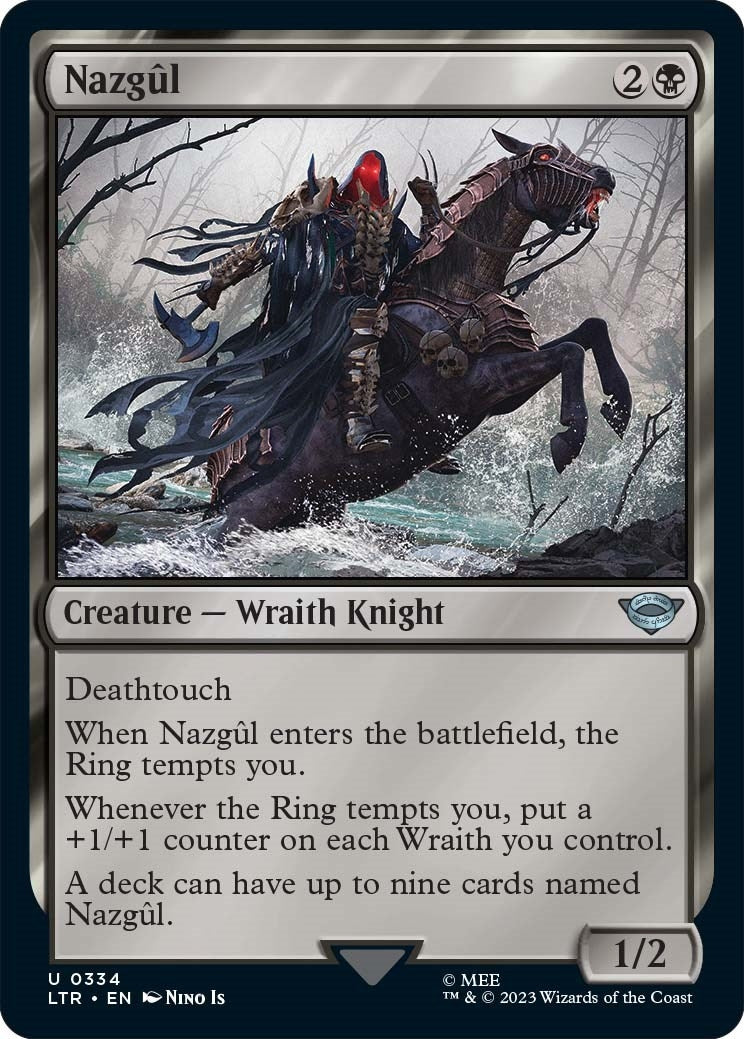 Image for Nazgul (0334) (Universes Beyond: The Lord of the Rings: Tales of Middle-earth) (334) - Magic: The Gathering