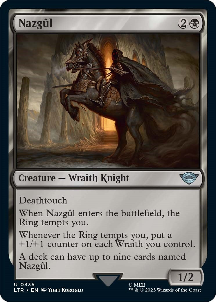 Image for Nazgul (0335) (Universes Beyond: The Lord of the Rings: Tales of Middle-earth) (335) - Magic: The Gathering