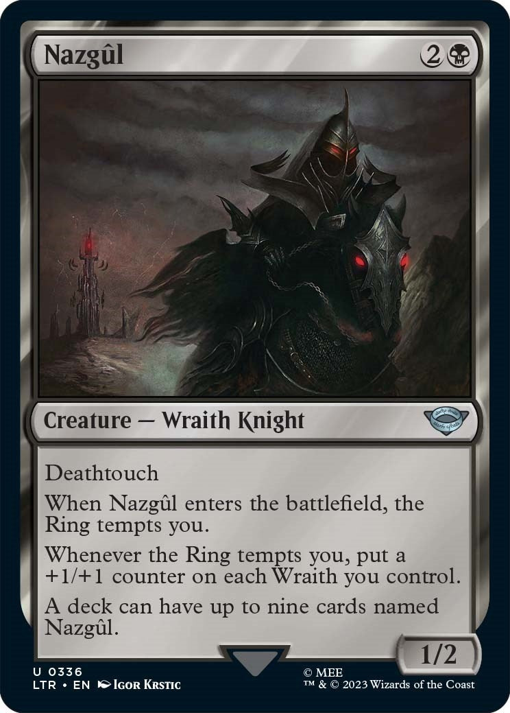 Image for Nazgul (0336) (Universes Beyond: The Lord of the Rings: Tales of Middle-earth) (336) - Magic: The Gathering