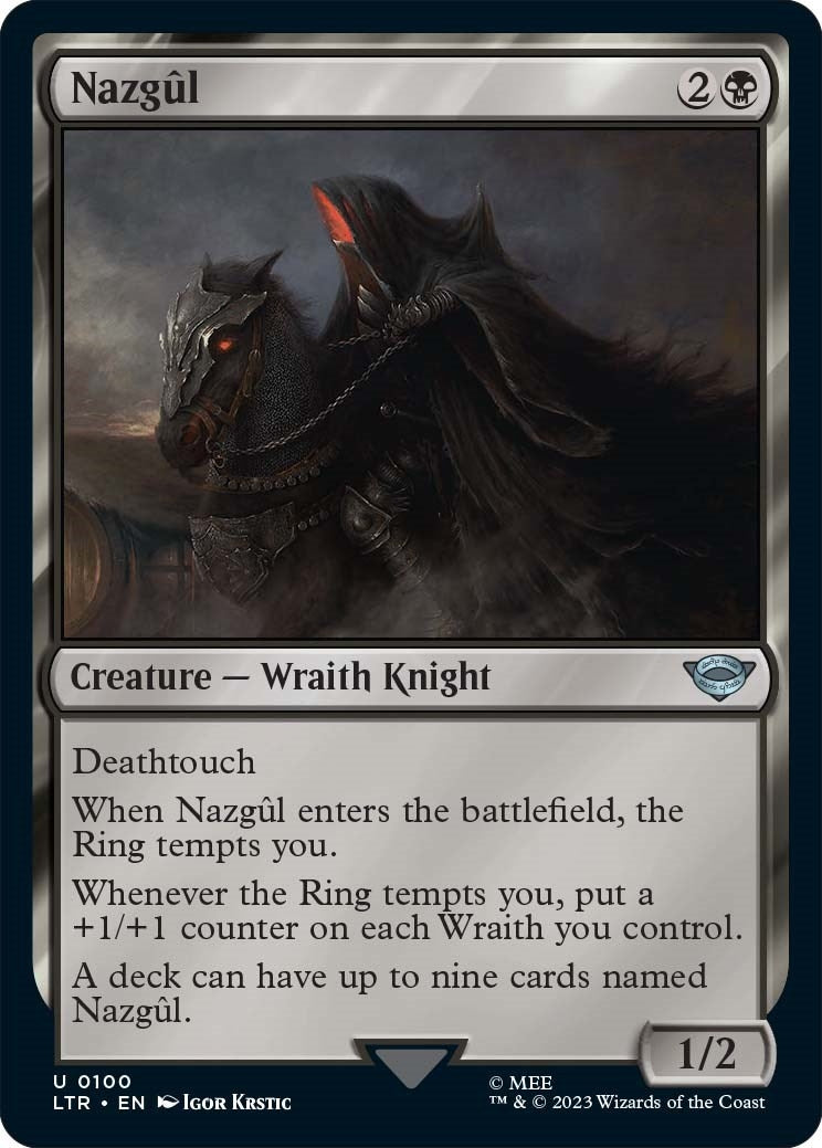 Image for Nazgul (0100) (Universes Beyond: The Lord of the Rings: Tales of Middle-earth) (100) - Magic: The Gathering