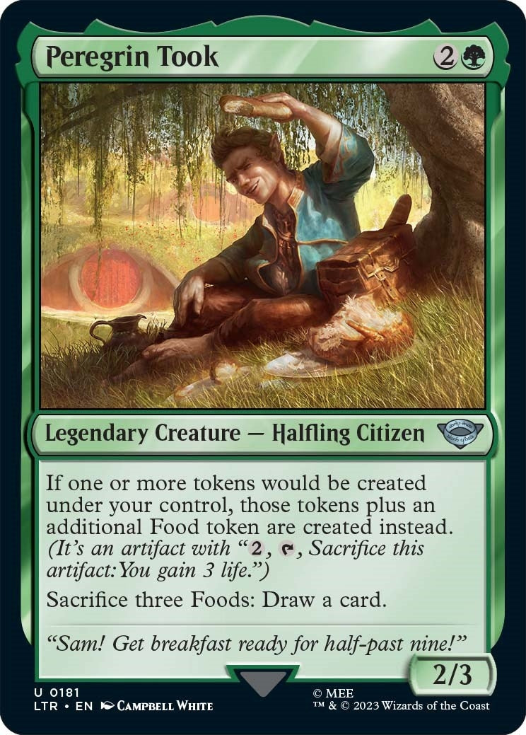 Image for Peregrin Took (Universes Beyond: The Lord of the Rings: Tales of Middle-earth) (181) - Magic: The Gathering