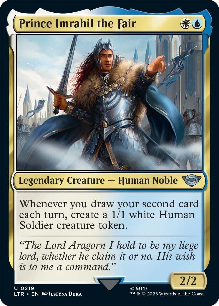 Image for Prince Imrahil the Fair (Universes Beyond: The Lord of the Rings: Tales of Middle-earth) (219) - Magic: The Gathering