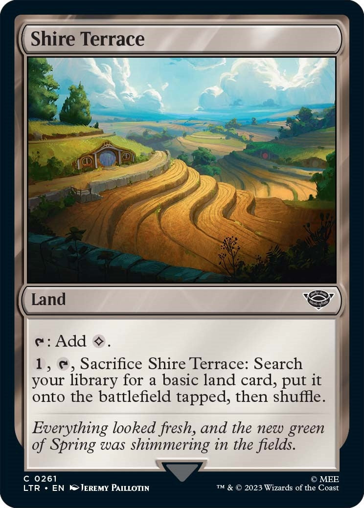 Image for Shire Terrace (Universes Beyond: The Lord of the Rings: Tales of Middle-earth) (261) - Magic: The Gathering