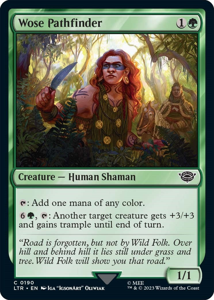Image for Wose Pathfinder (Universes Beyond: The Lord of the Rings: Tales of Middle-earth) (190) - Magic: The Gathering