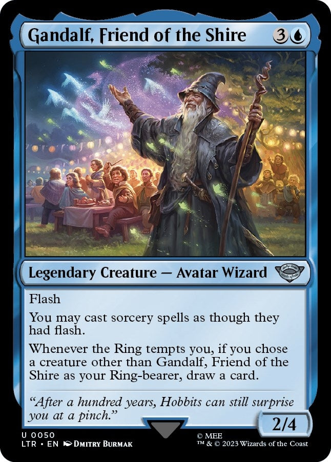 Image for Gandalf, Friend of the Shire (Universes Beyond: The Lord of the Rings: Tales of Middle-earth) (50) - Magic: The Gathering