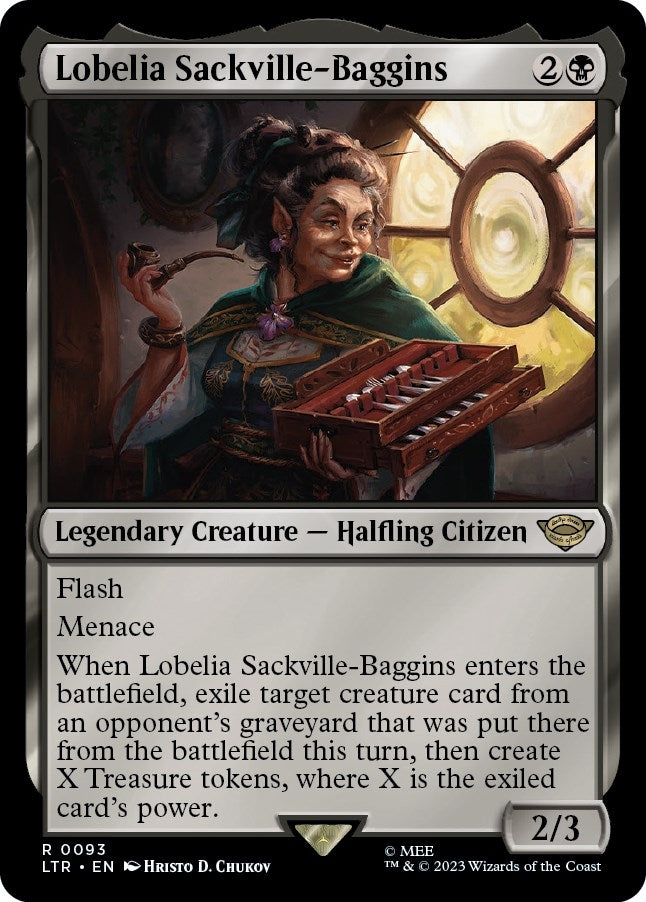 Image for Lobelia Sackville-Baggins (Universes Beyond: The Lord of the Rings: Tales of Middle-earth) (93) - Magic: The Gathering